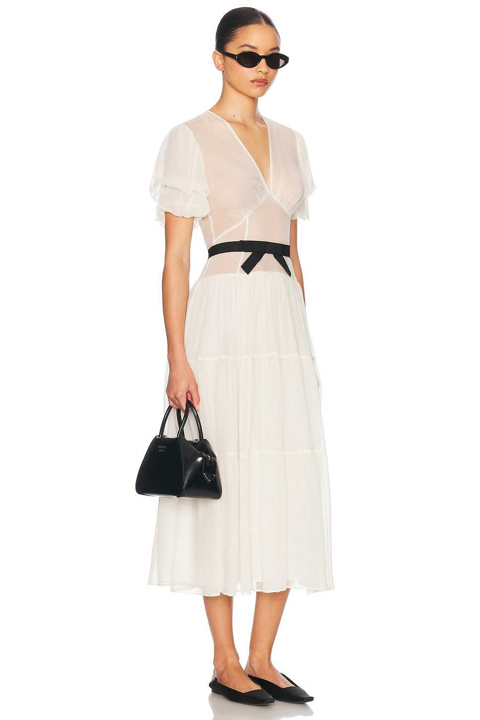 The Sasha Dress in Silk Chiffon - 2