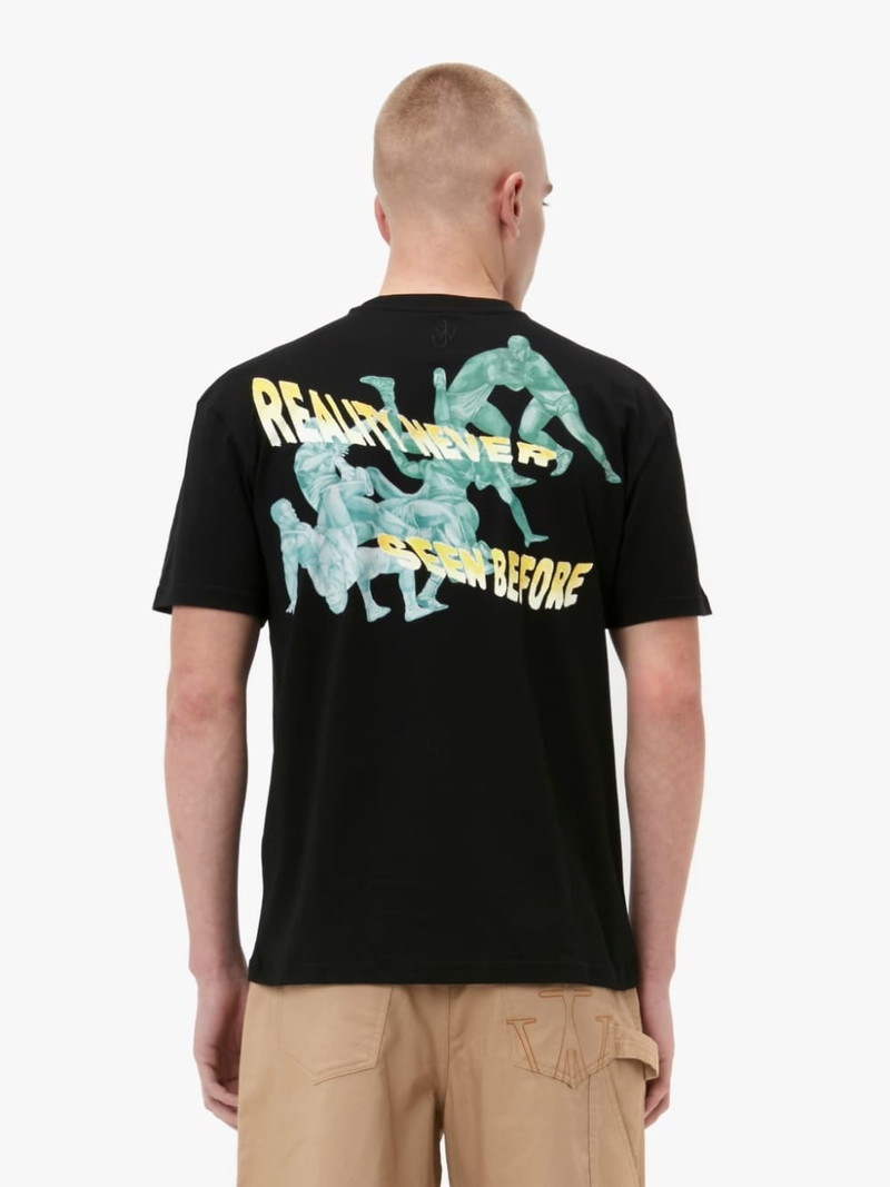 POL ANGLADA PLACED PRINT T-SHIRT 3