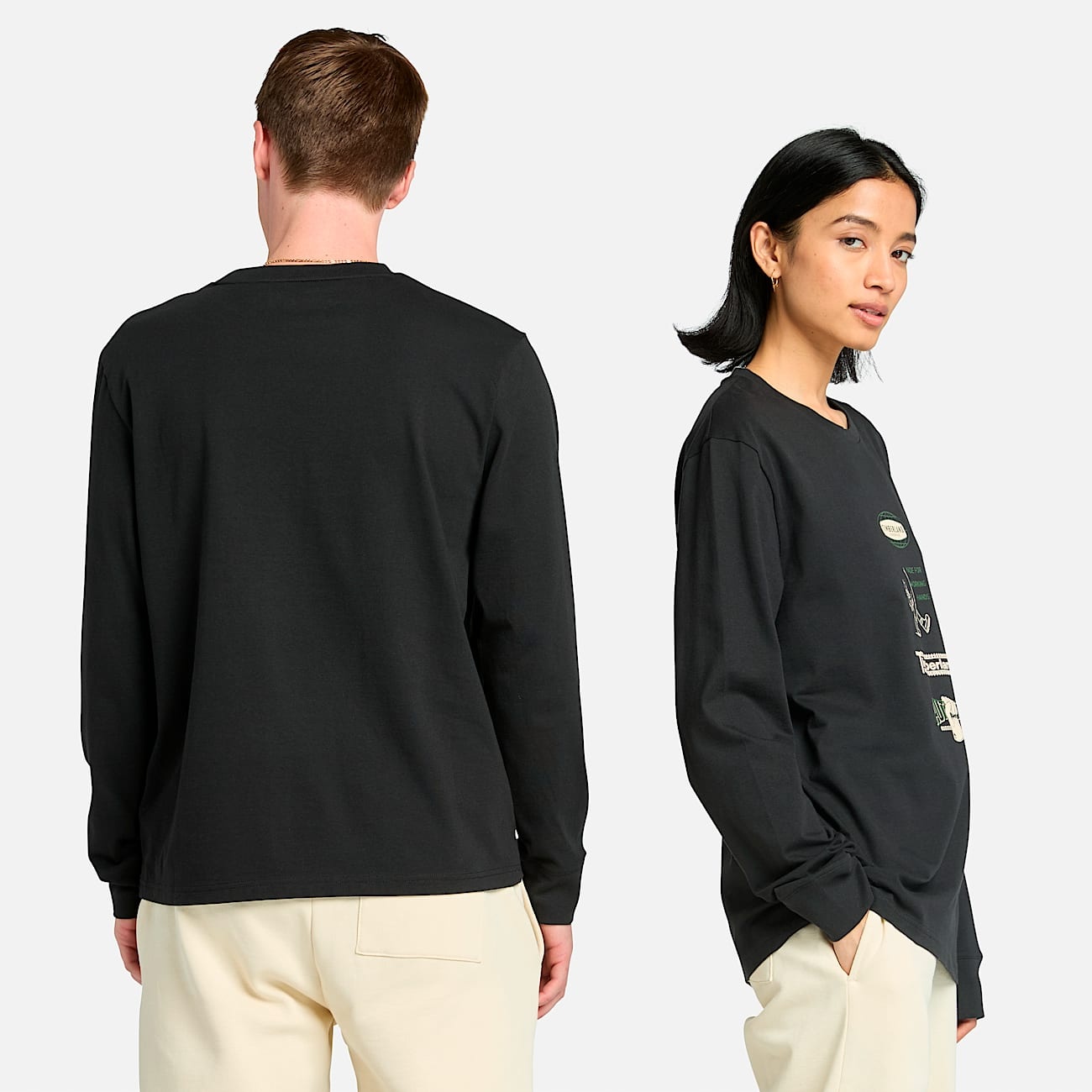 Long Sleeve "Made For Working" Graphic T-Shirt - 3