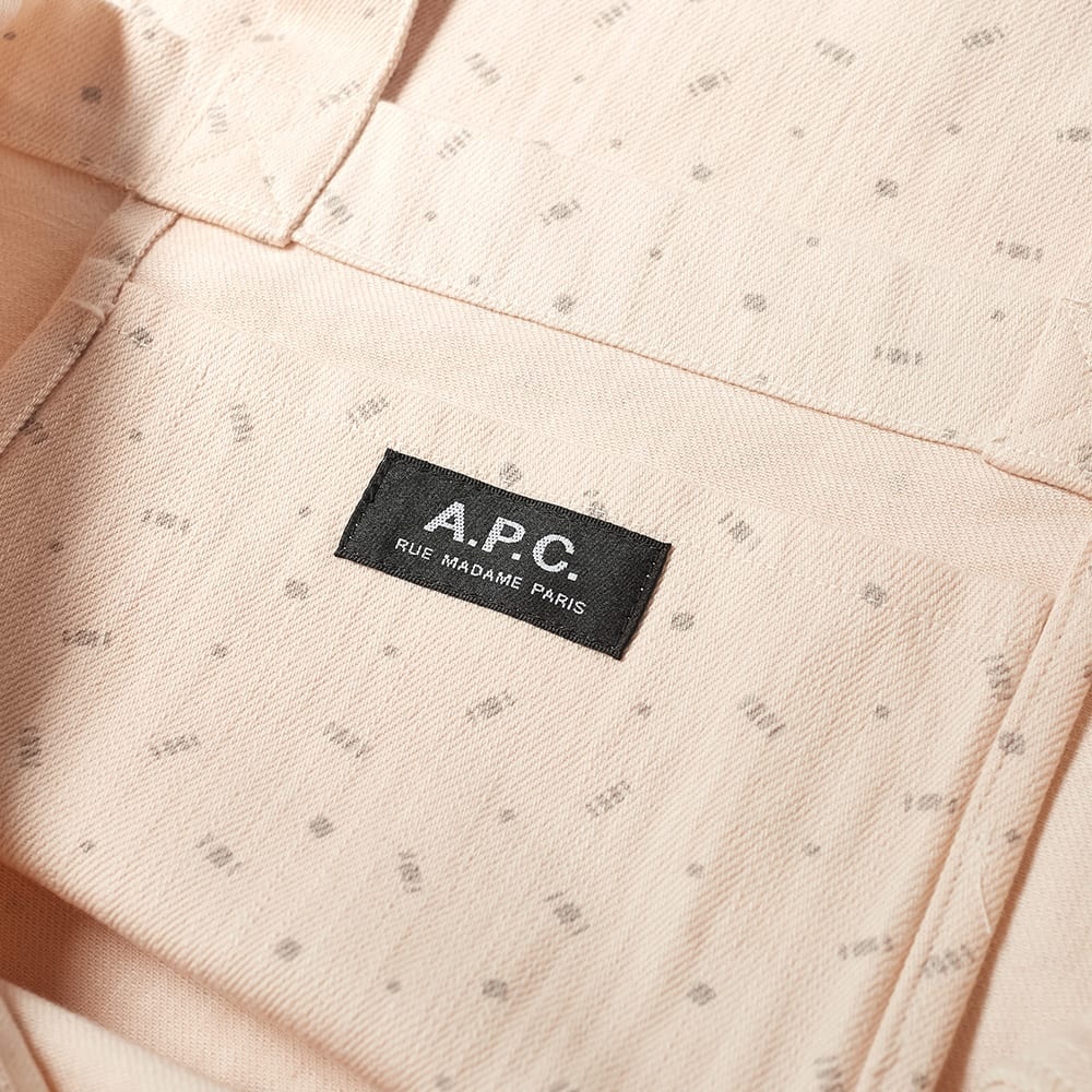 A.P.C. Lou Canvas Tote Bag - 3