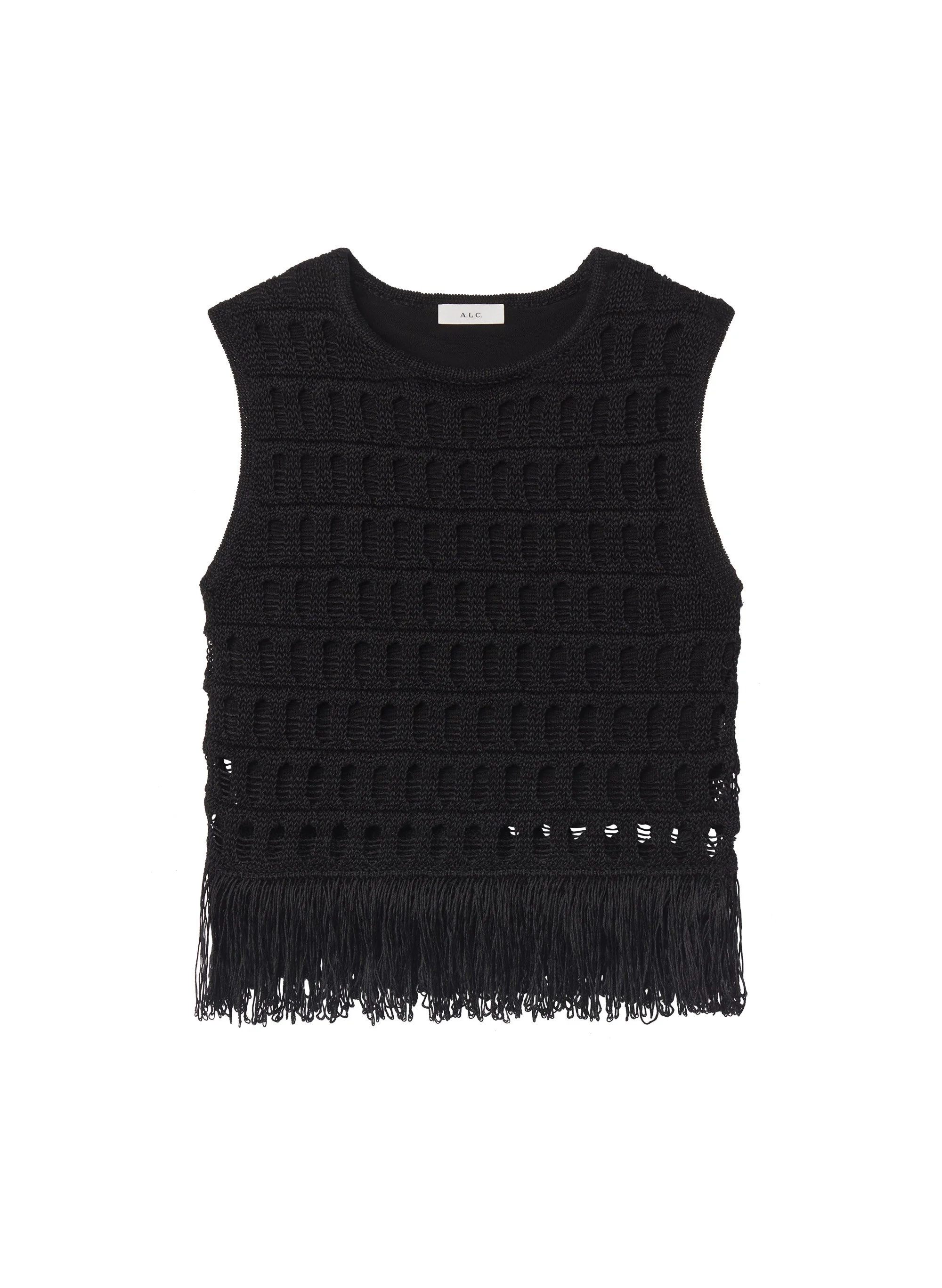 Esme Crochet Fringe Top - 1