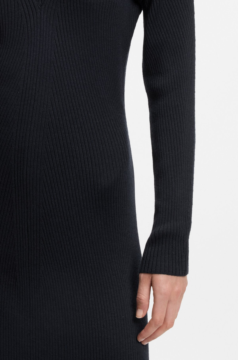 ROLLNECK SWEATER DRESS IN VIRGIN WOOL 6
