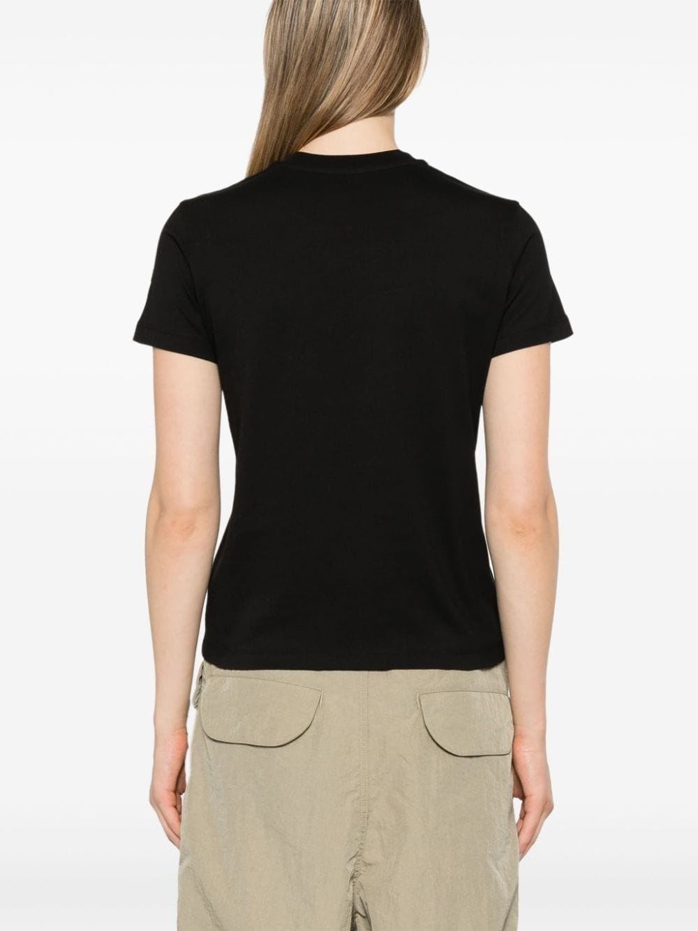 logo-embellished cotton T-shirt - 4