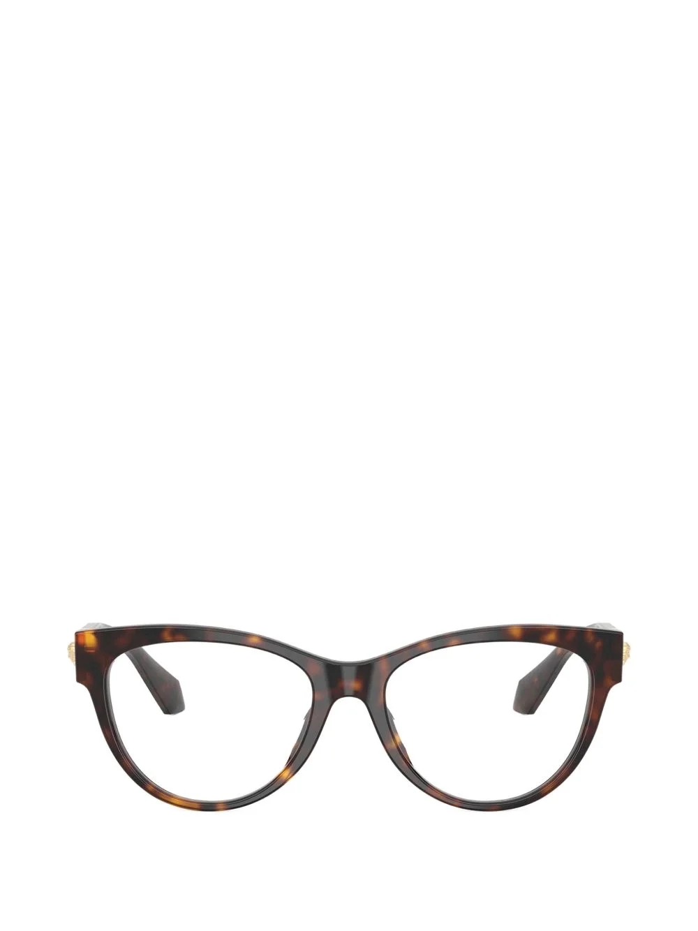 Medusa-detail cat-eye glasses - 1
