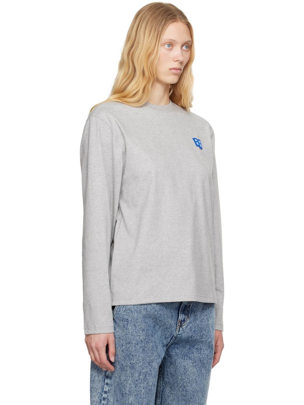 Gray Sig; BL Tag 01 Long Sleeve T-shirt - 2
