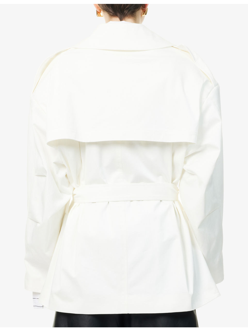 Zurich Oversized Stretch-Cotton Trench - 4