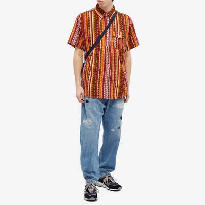 Engineered Garments Engineered Garments Short Sleeve Multi Stripe Popover Button outlook