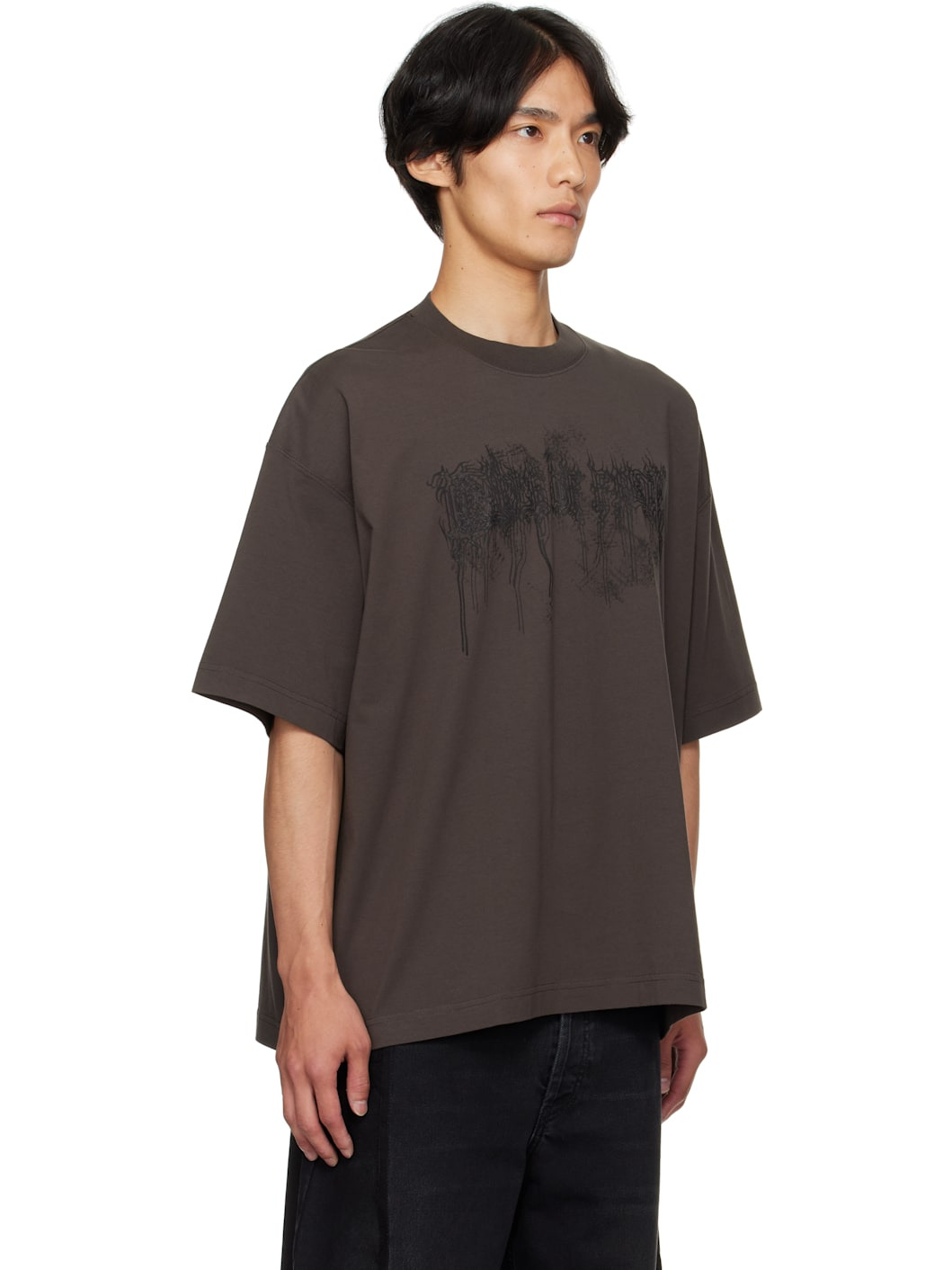 Brown Cradle of Filth Double Dripping Logo T-shirt - 2