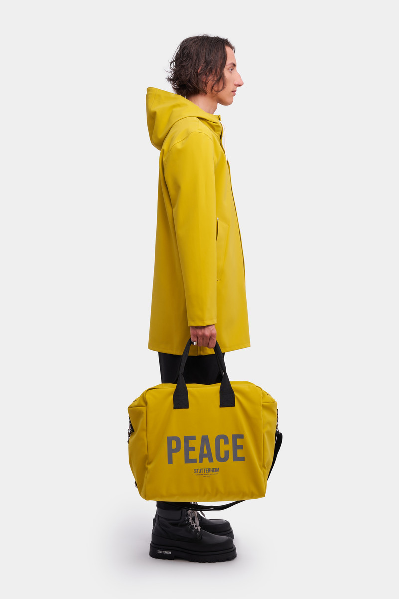 Stockholm Matte Raincoat Gold 3