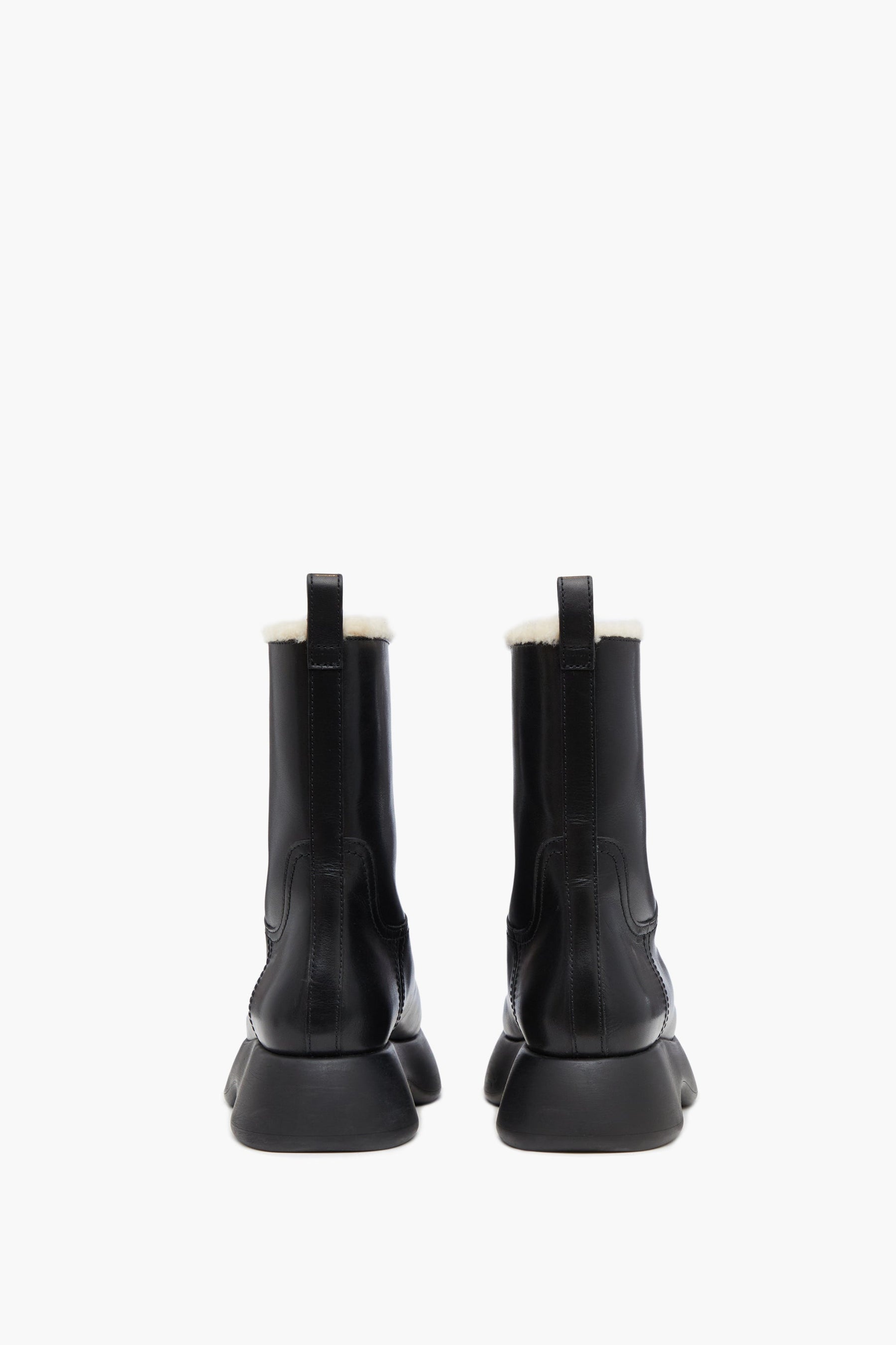 Mercer Zip Shearling Combat Boot - 3