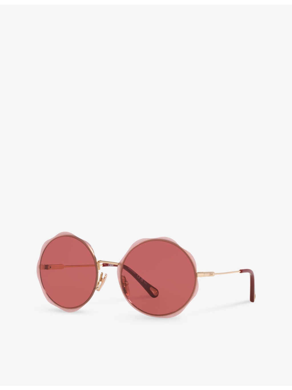 CH0202S metal round frame sunglasses - 2