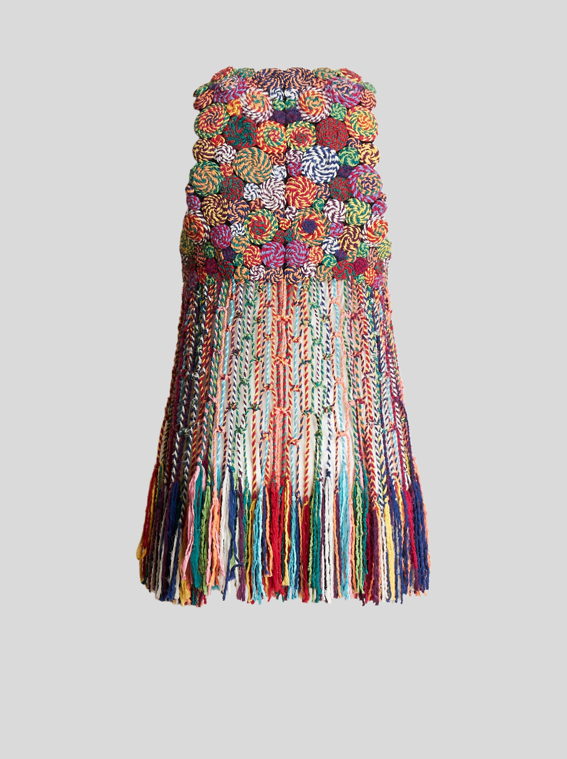FRINGED CROCHETED WAISTCOAT - 5