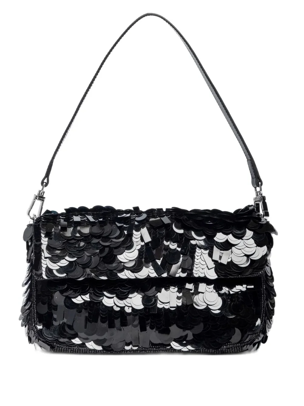 Timmy Convertible Shoulder Bag in Black - 1