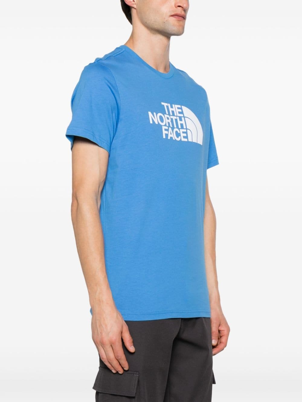 logo-print cotton T-shirt - 3