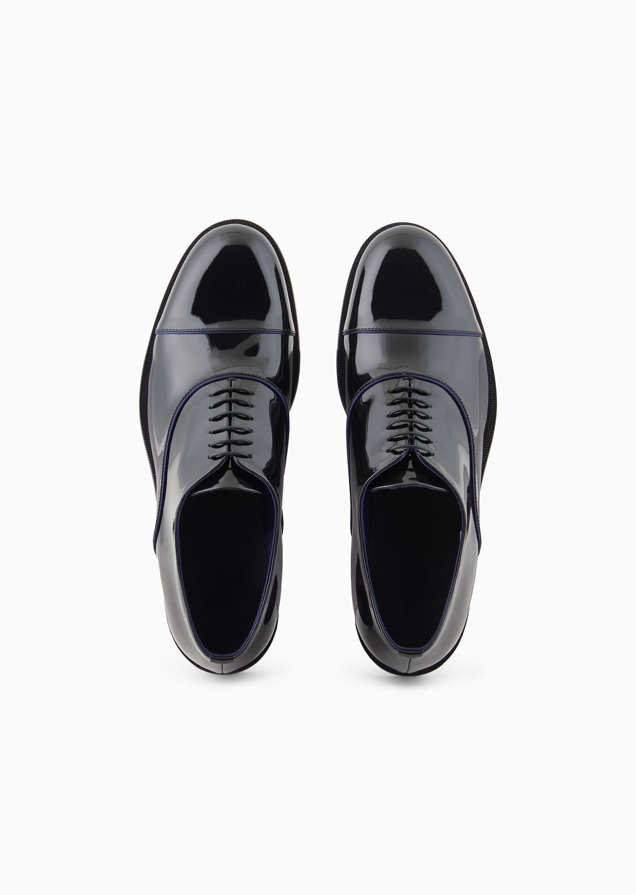 Patent-leather Derby shoes - 3