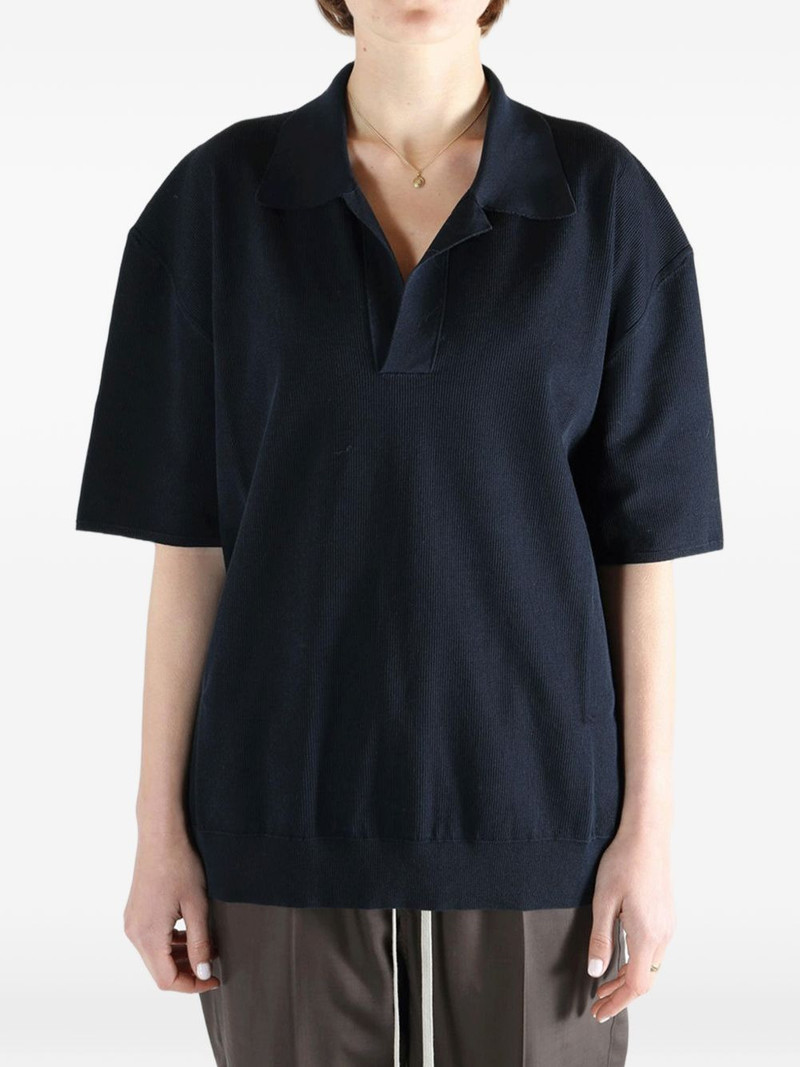 UMA WANG short-sleeves polo top outlook