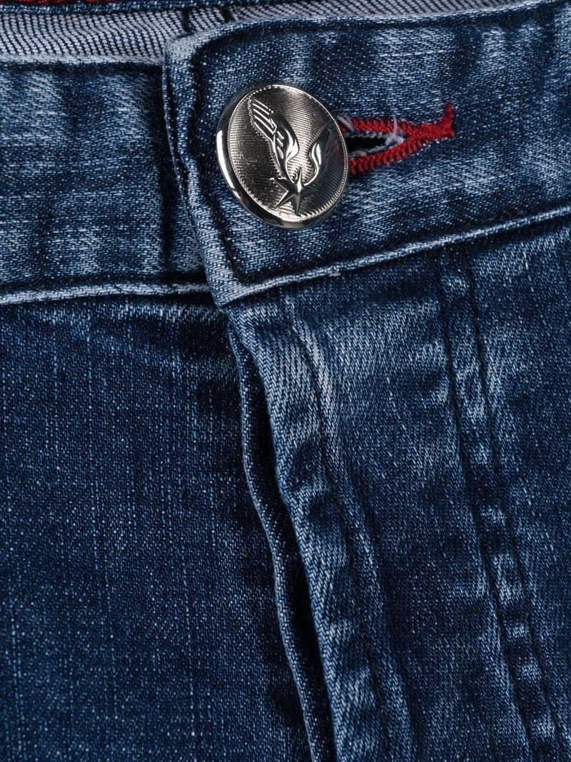 ripped-detailed skinny jeans 7