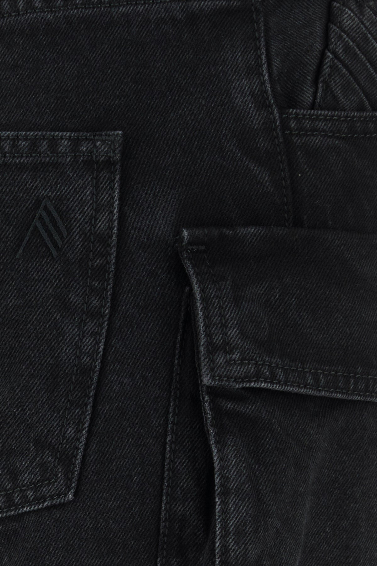 Black denim jeans - 3