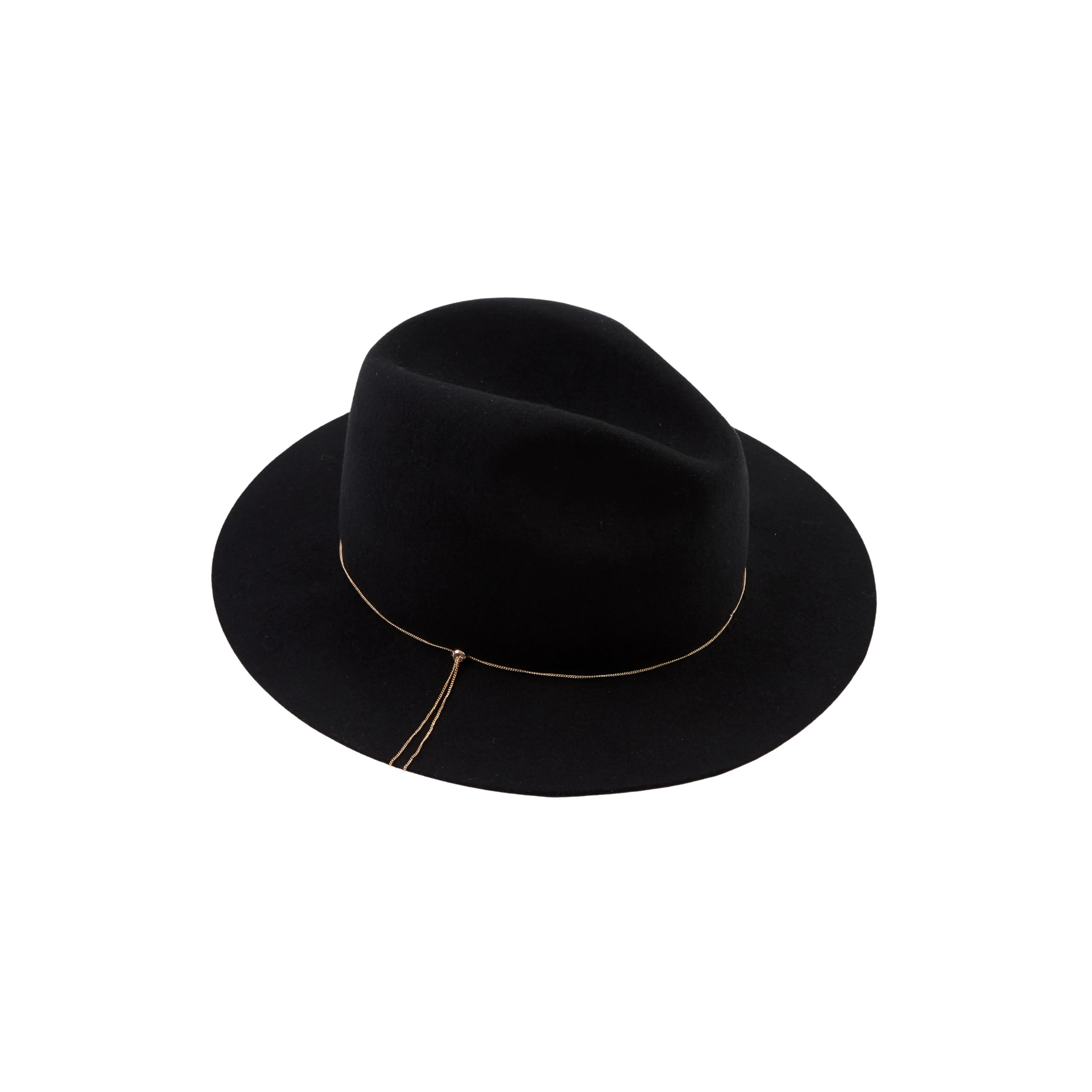 Sandy in Black Wool Felt - 1