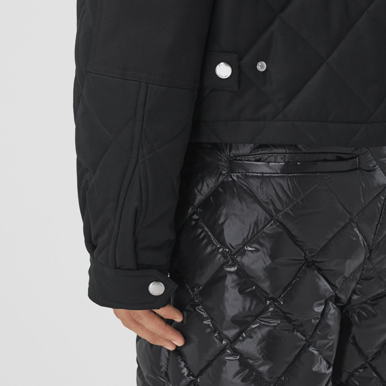 Diamond Quilted Cotton Gabardine Jacket - 6