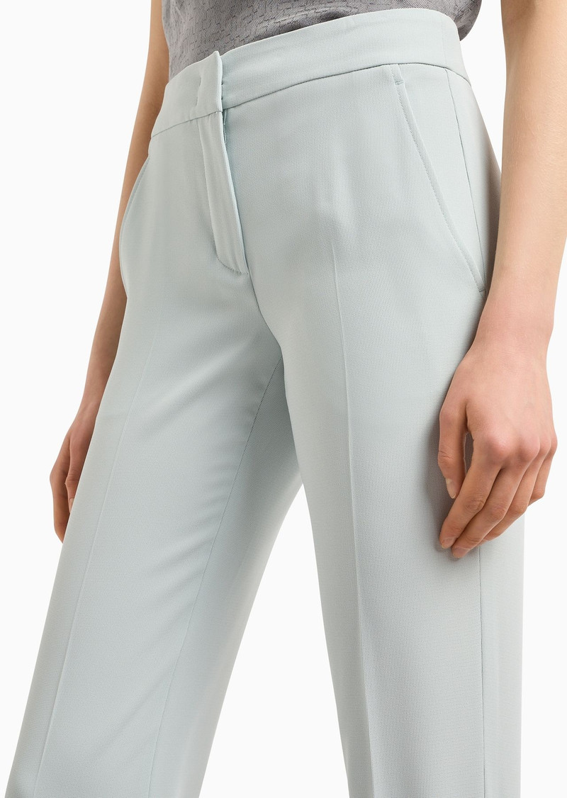 ASV recycled techno-crêpe trousers 5