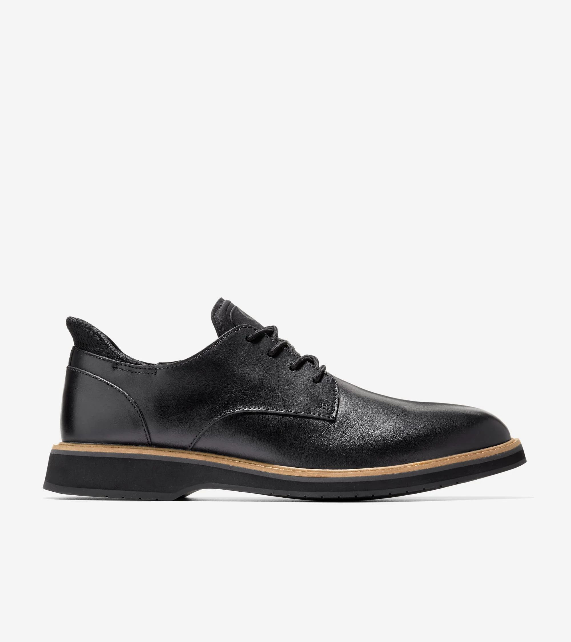 Men's Mansfield Grand Plain Toe Quick-On Oxfords - 1