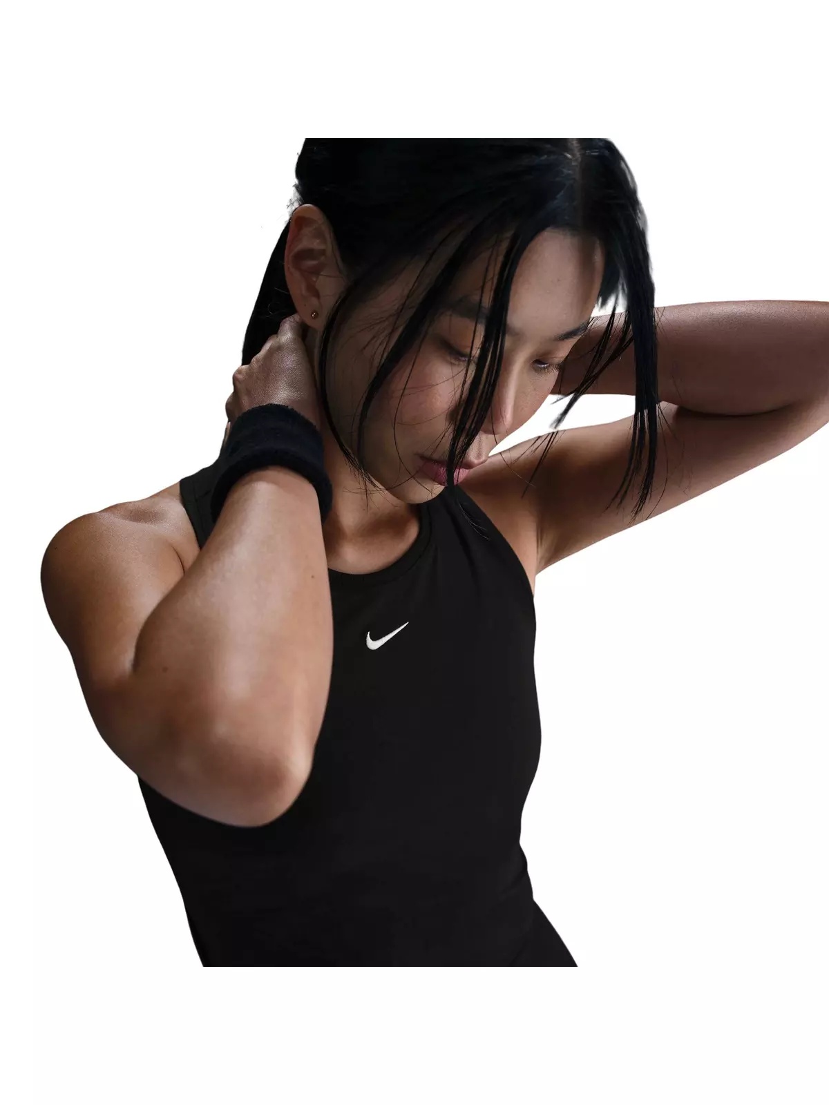 Women's Dri-FIT Victory Tennis Tank Top -Black - 3