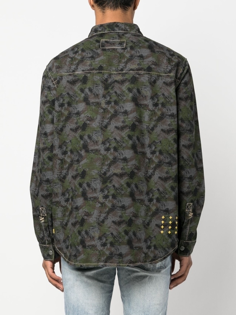 graphic-print cotton shirt - 4