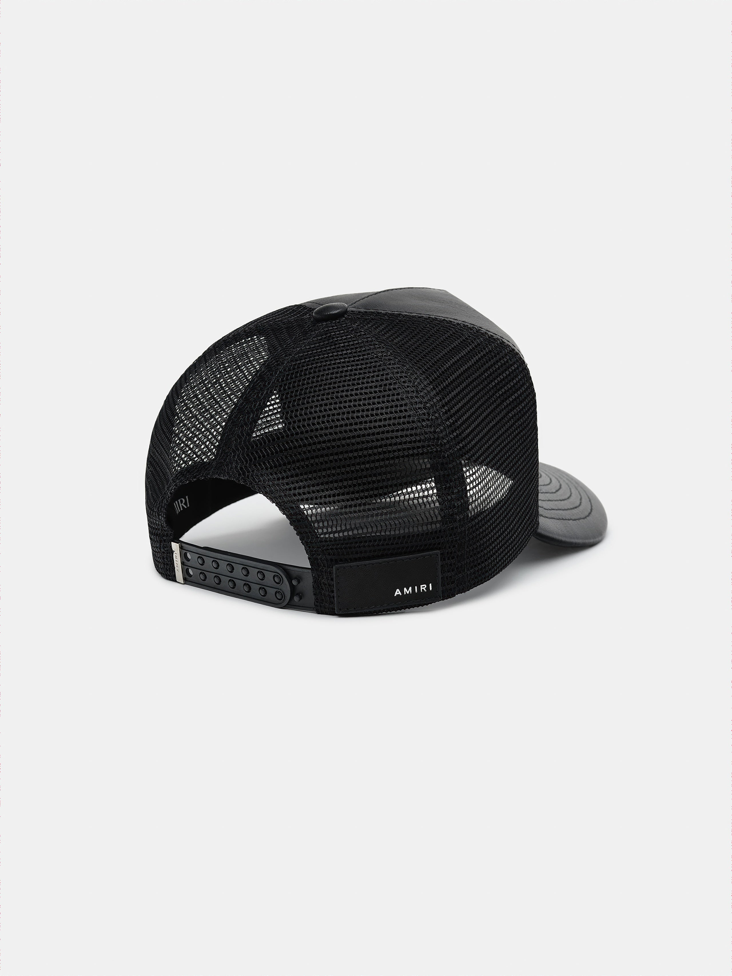 LEATHER MA TRUCKER HAT - 3