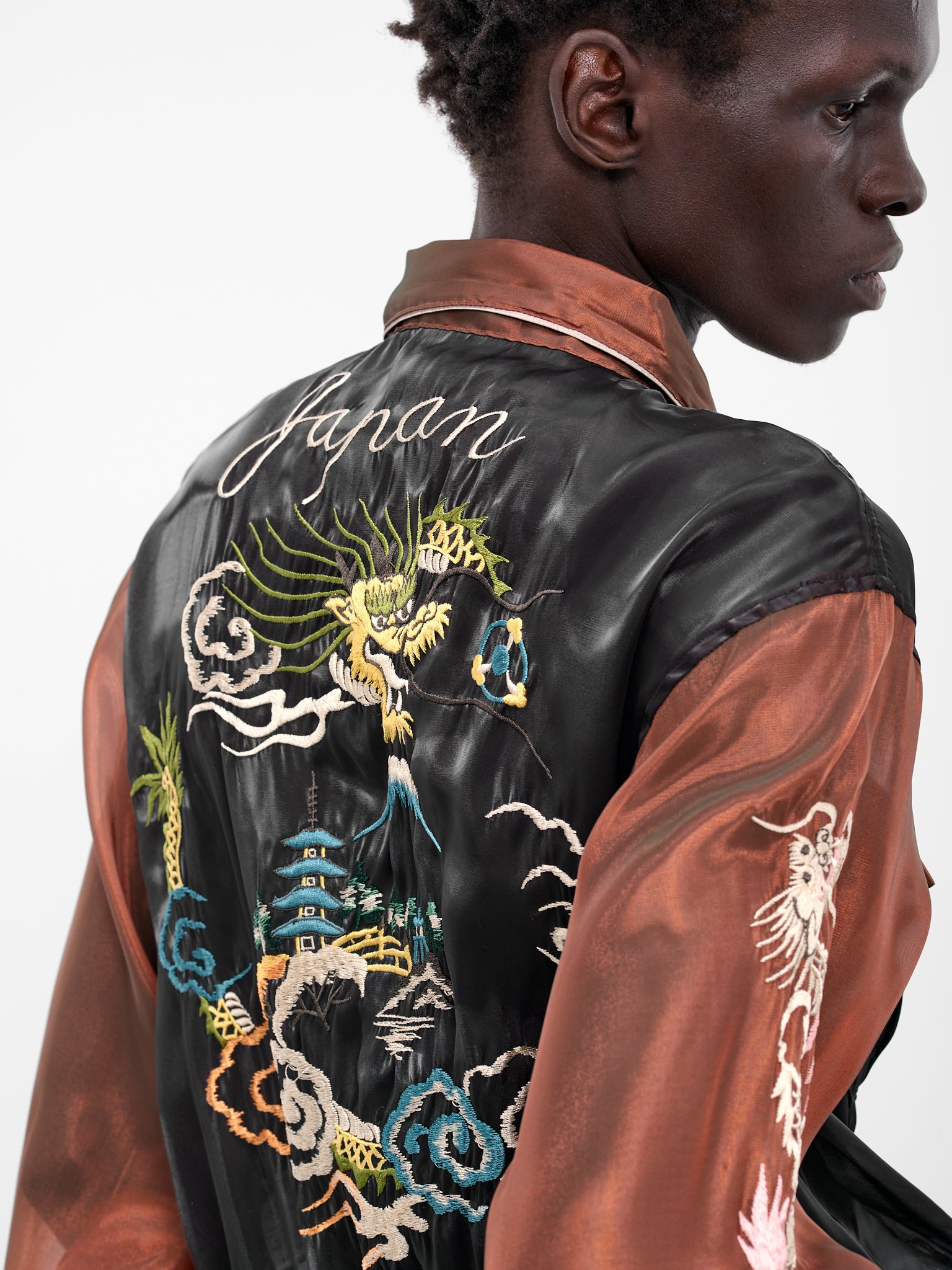 Sheer Japan Souvenir Zip Jacket - 5