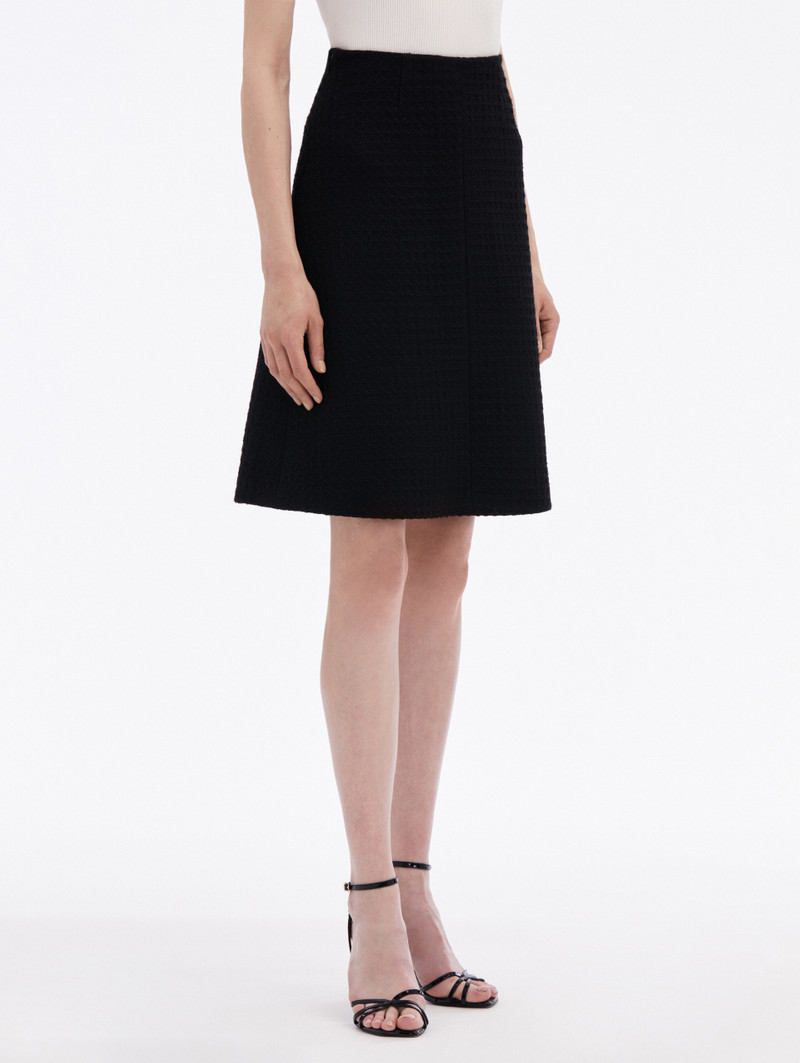 WOOL TWEED SKIRT 4