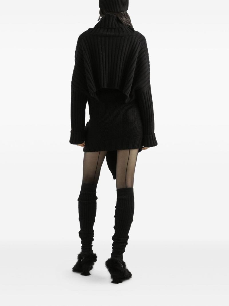 ribbed long-sleeves cardigan 3