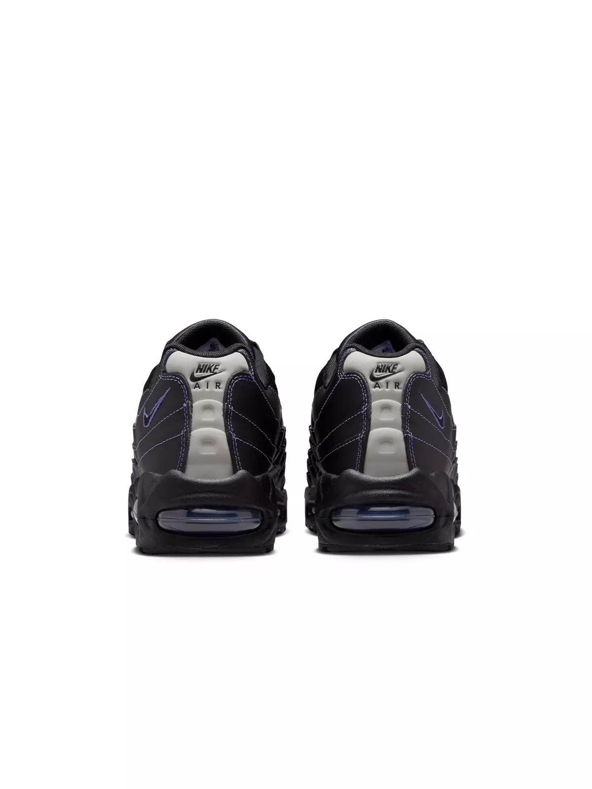 Air Max 95 OG "Black/Persian Violet/Wolf Grey" Men's Shoe - 7