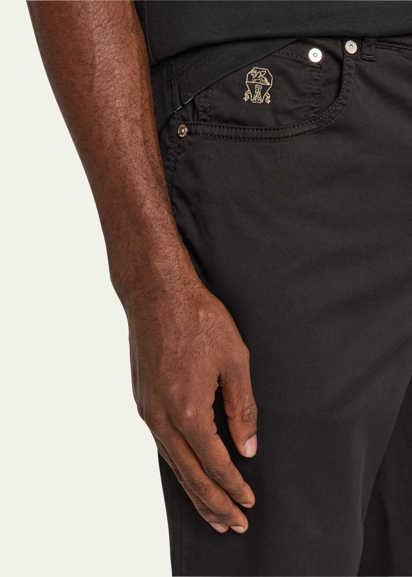 Men's Slim Five-Pocket Pants - 5