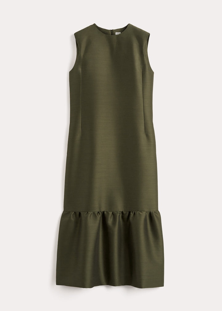 Gathered-hem dress martini - 1