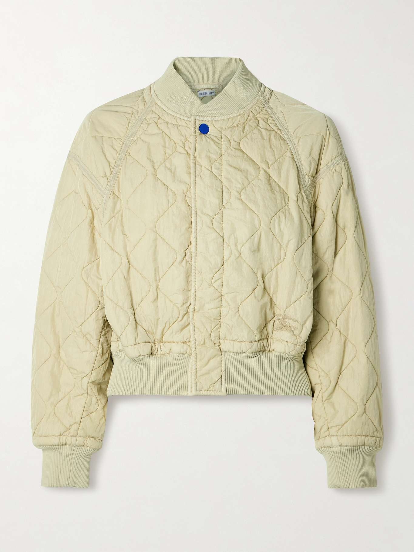 Quilted crinkled-shell jacket - 1