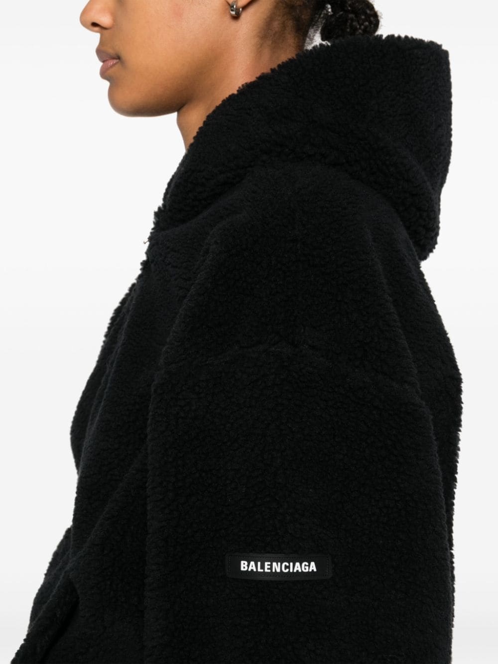 Balenciaga fleece jacket best sale