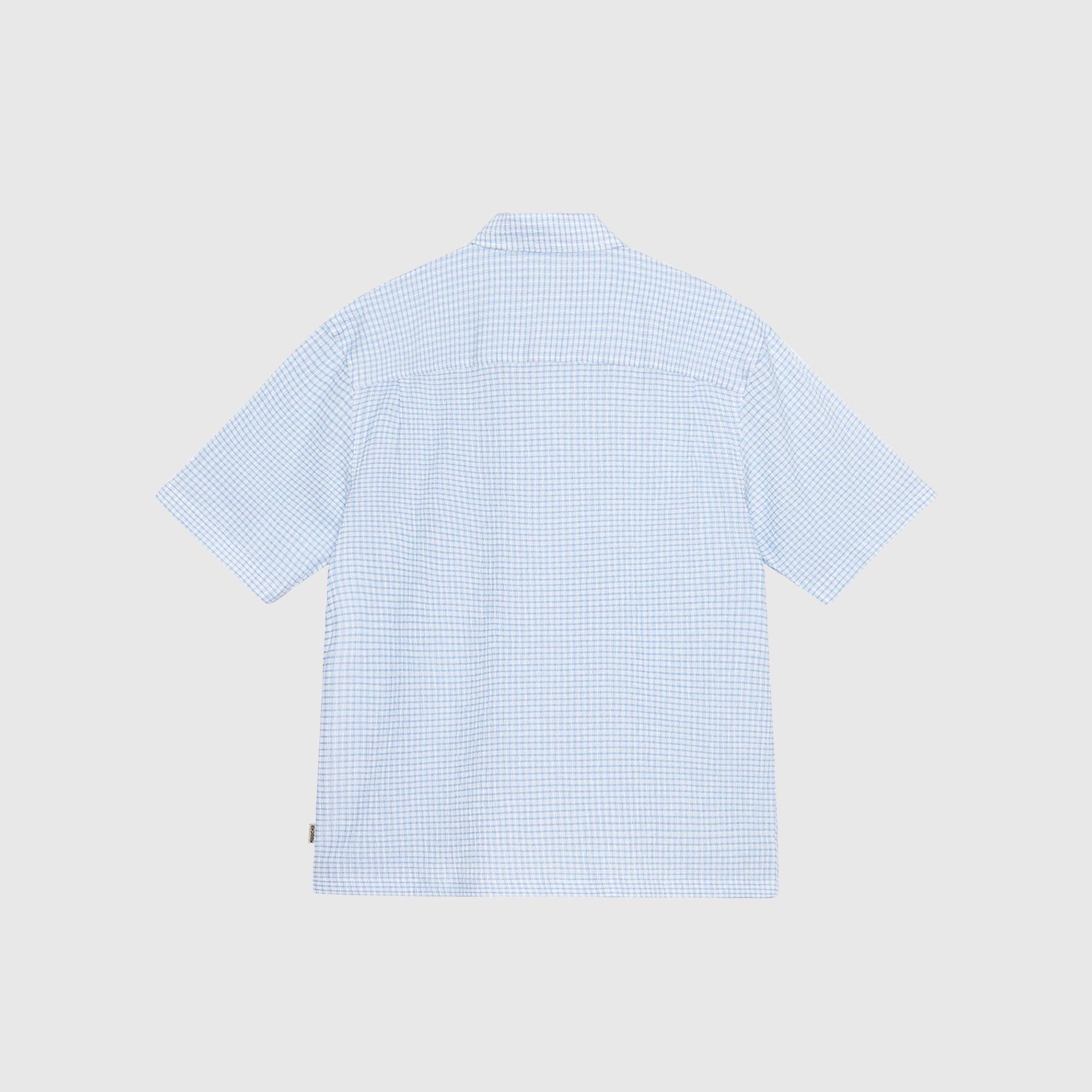 BOXY FLAT HEM CRINKLED SHIRT - 2