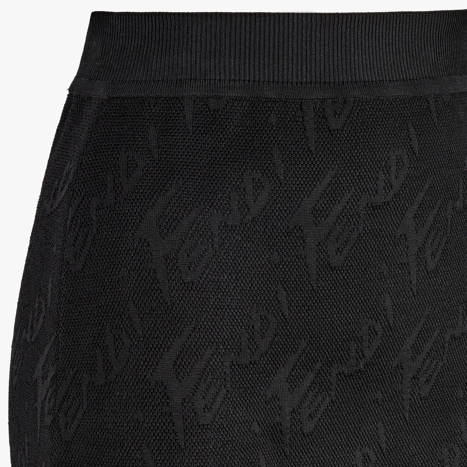 Black viscose skirt - 3