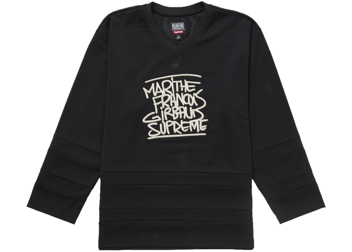 Supreme Marithé + François Girbaud Hockey Jersey Black - 1