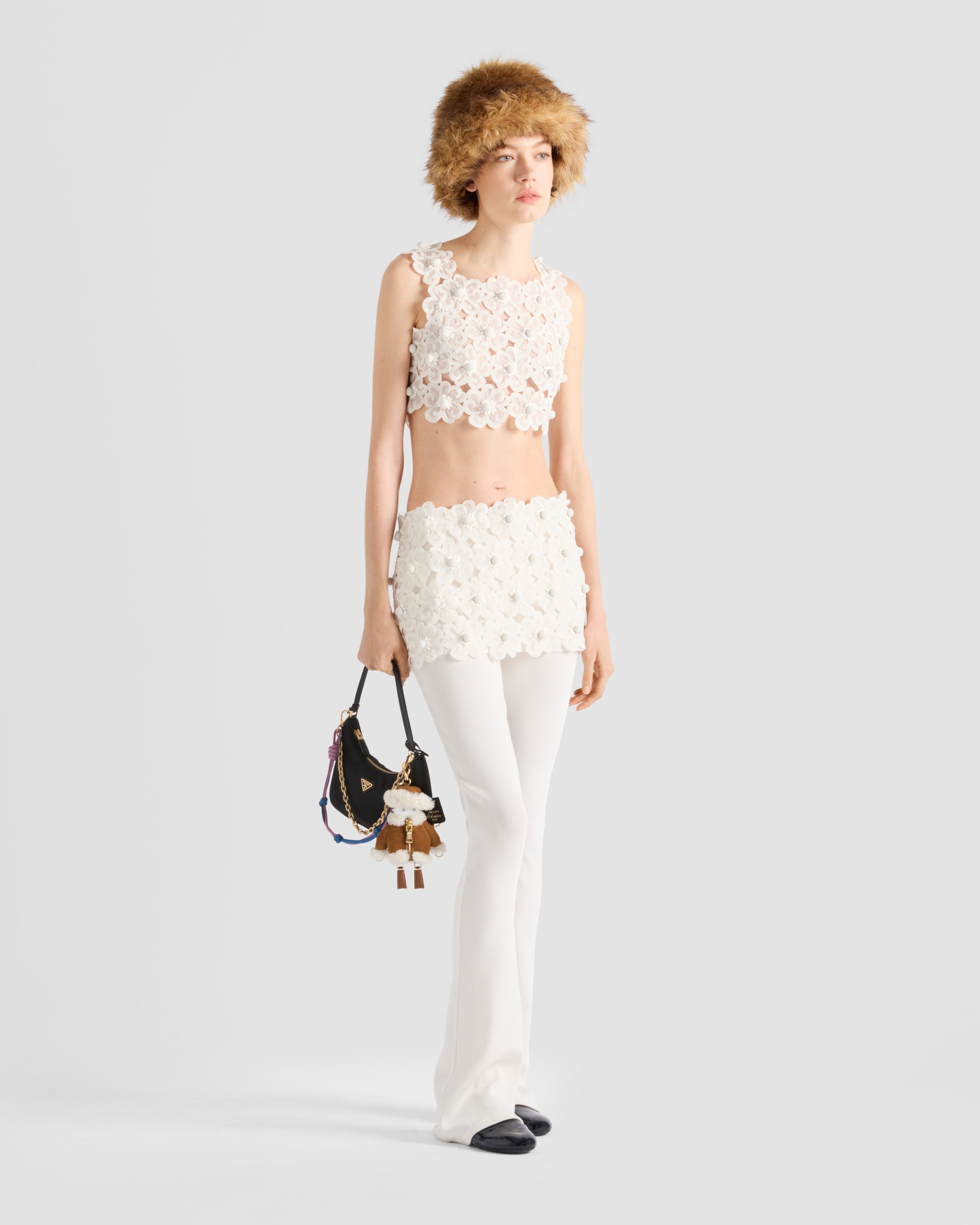 Guipure top with Daisy embroidery - 2