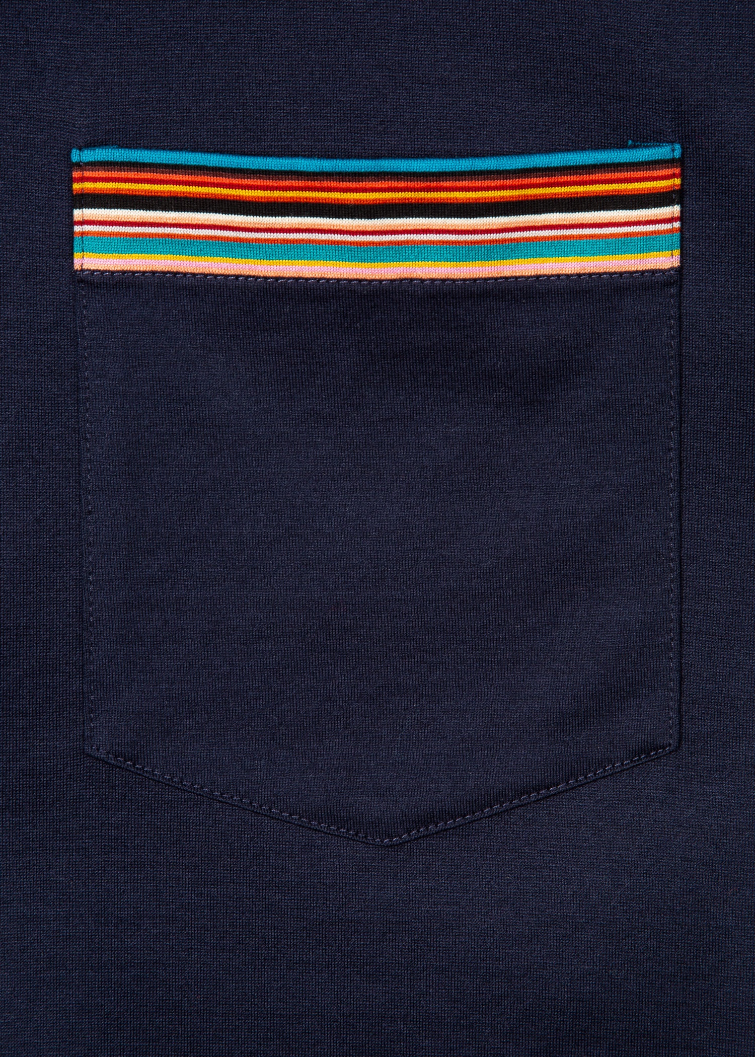 'Signature Stripe' Pocket T-Shirt - 2