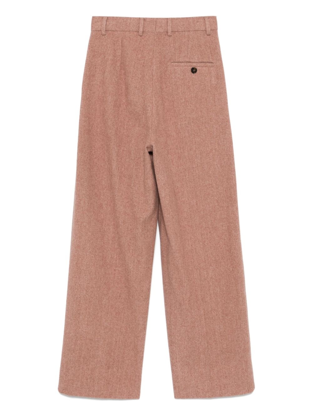 mélange-effect trousers - 2