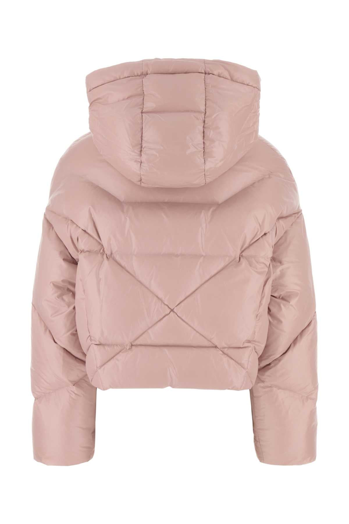 Khrisjoy Women Pastel Pink Nylon Down Jacket - 2