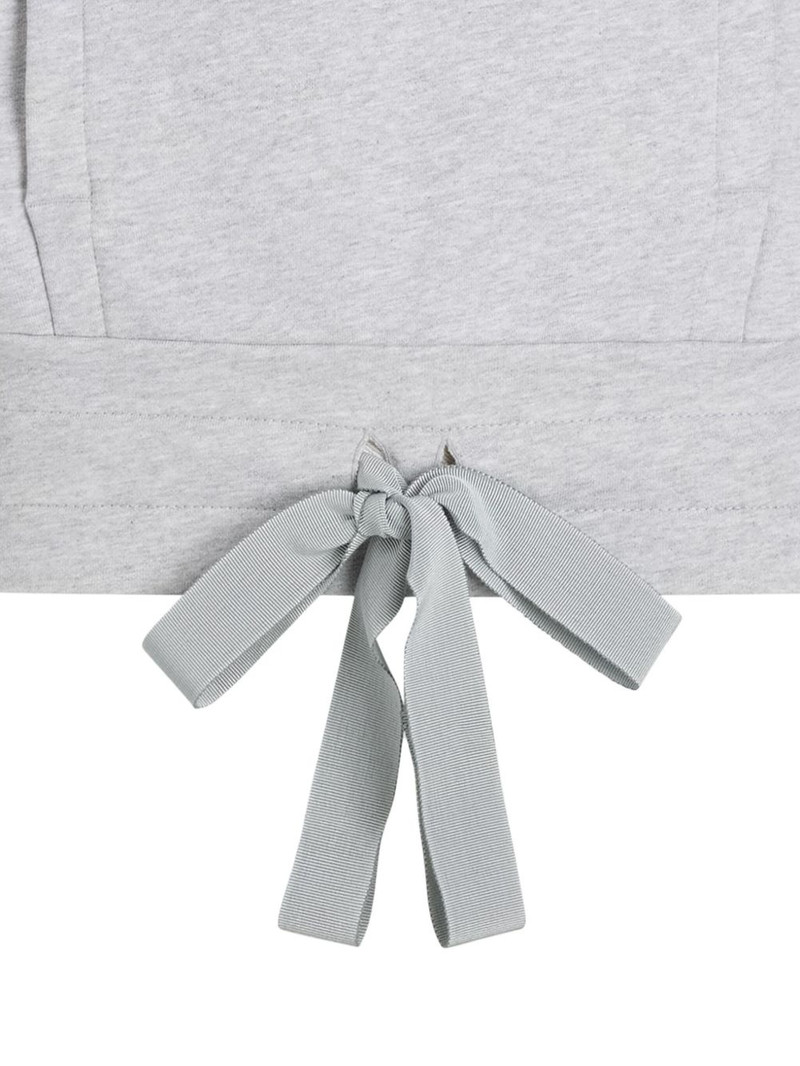PATOU logo-embroidered sleeveless sweatshirt outlook