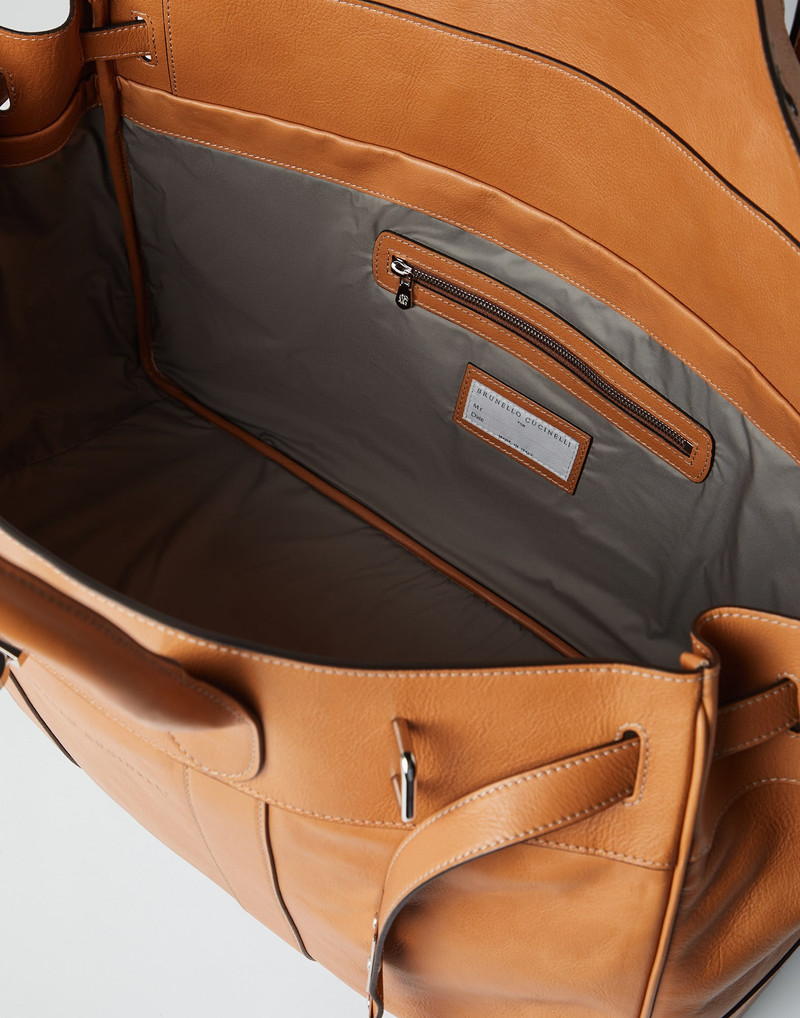 Cowhide Country Weekender bag 5
