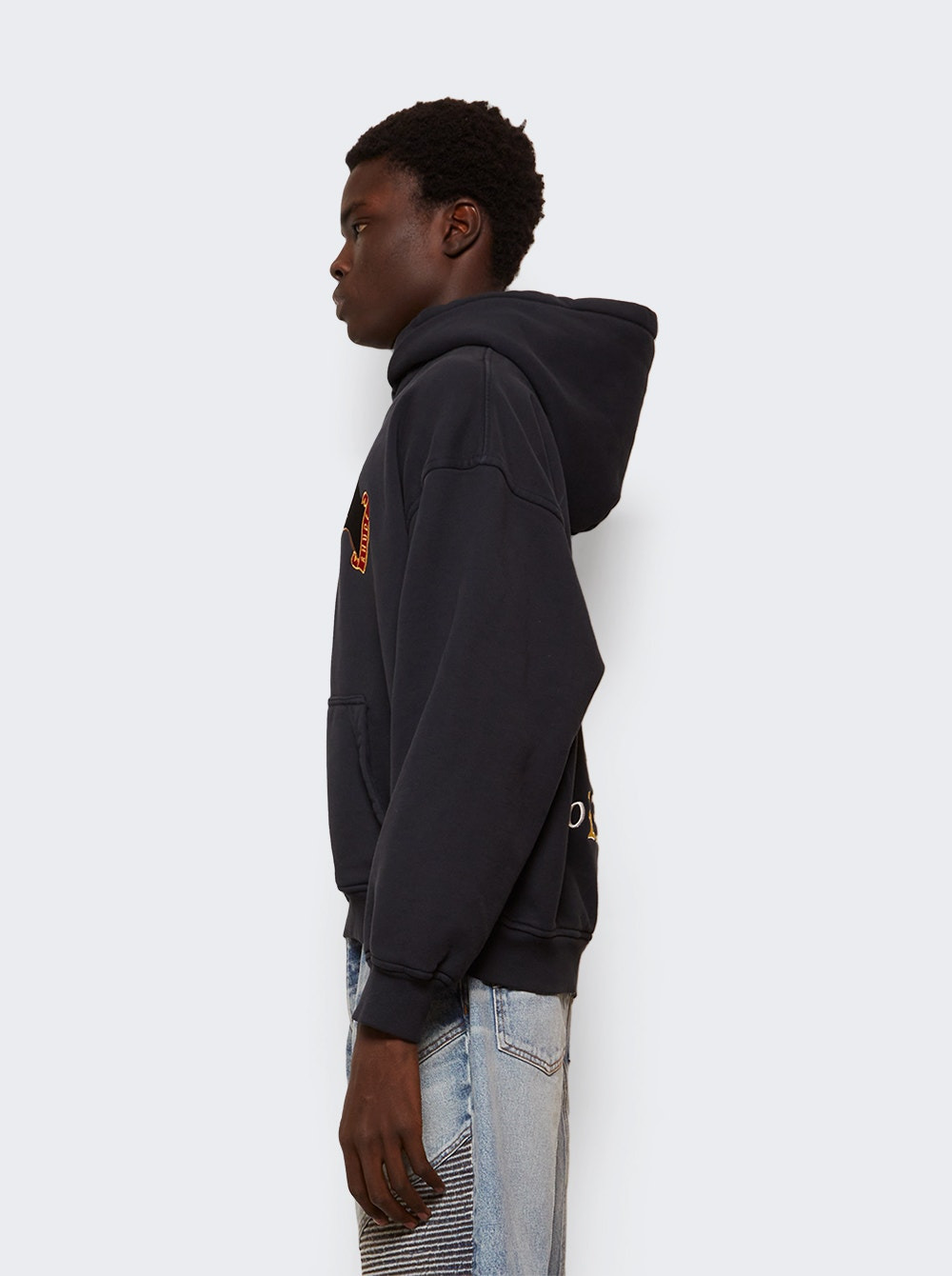 London Hound Hoodie Vintage Black - 3