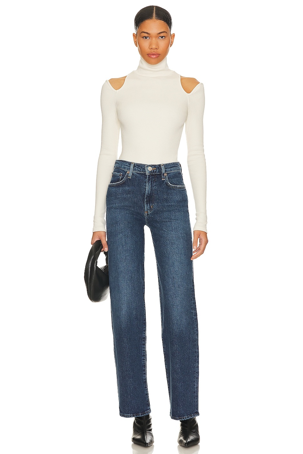 Harper Mid Rise Straight - 4
