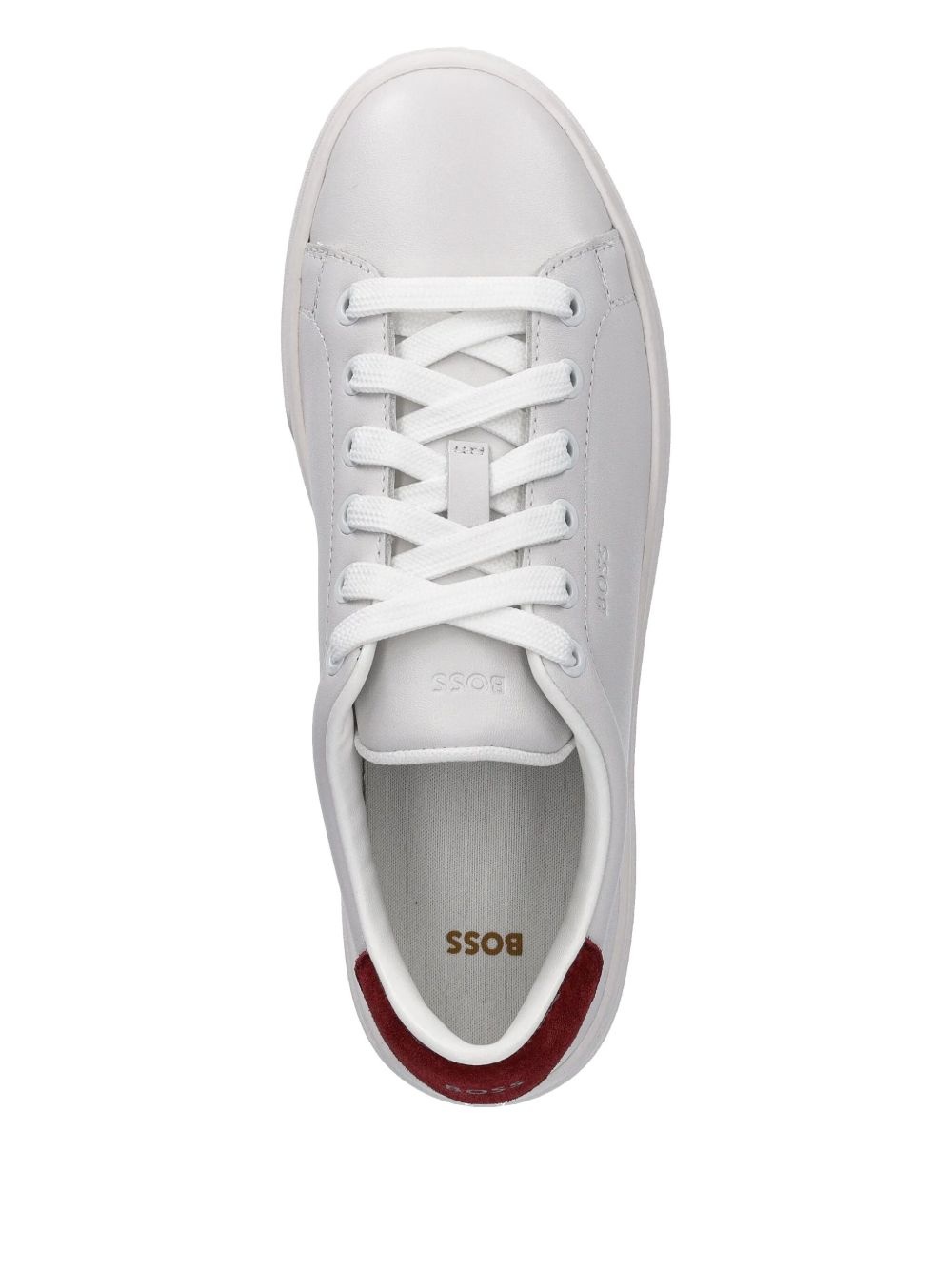leather sneakers - 4