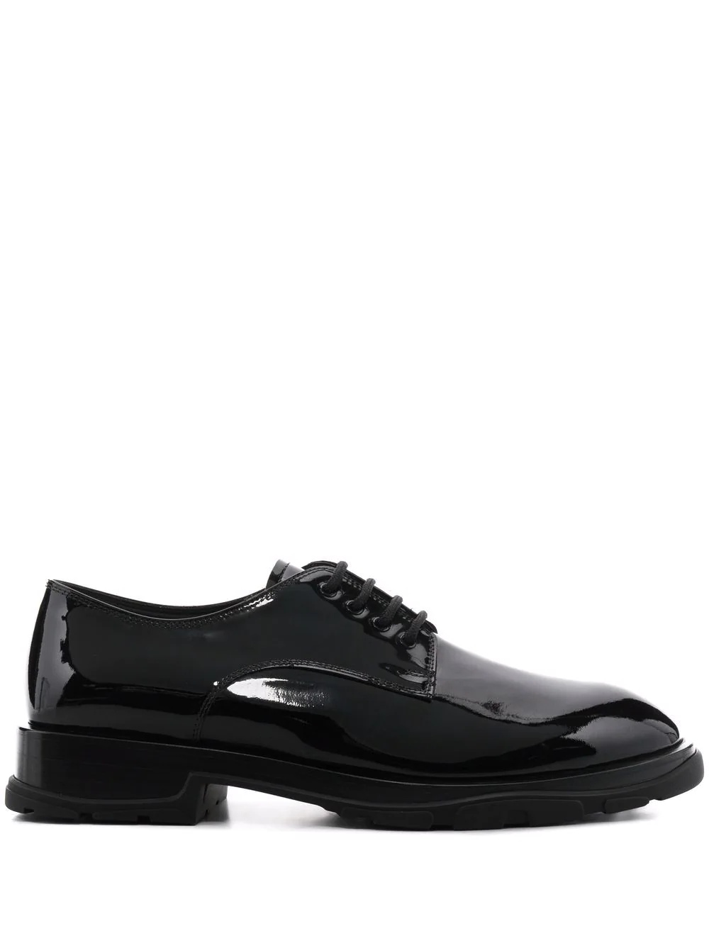 lace-up leather Derby shoes - 1